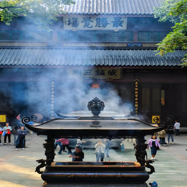 The Lingyin_Temple_in_Hangzhou